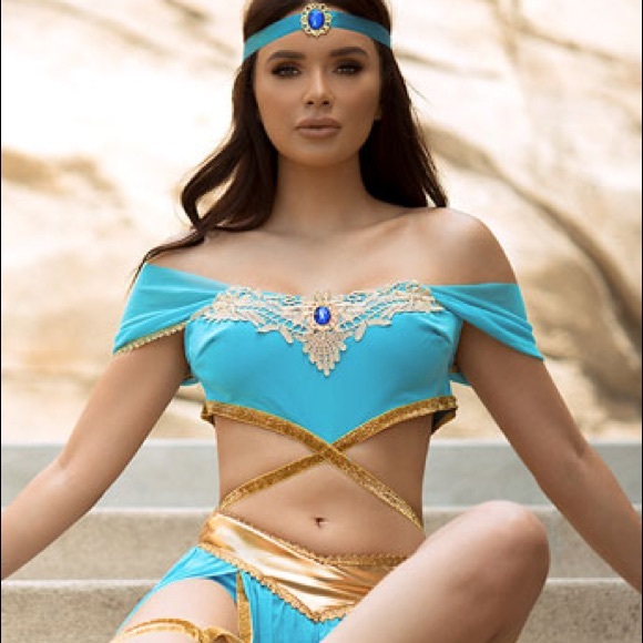 NWT Princess Jasmine Costume - Picture 5 of 15